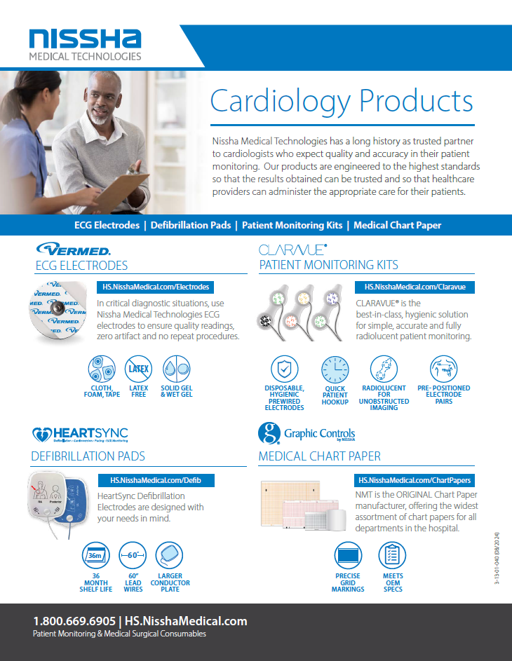 <p>Cardiology Products Linecard</p>